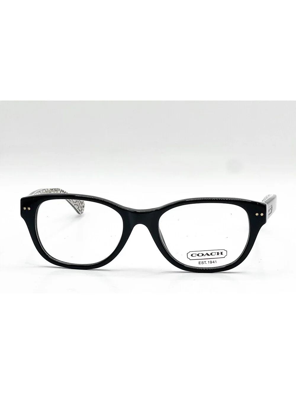 Coach HC 6029 5002 Black Full Rim Authentic Eyeglass Frames 49-17-135